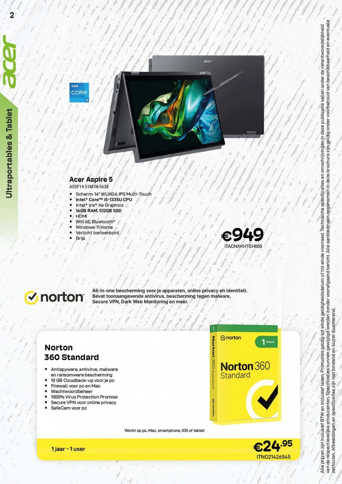 Compu Deals folder tot 30.11.2023 van 10 november tot 30 november 2023 - folder pagina 2