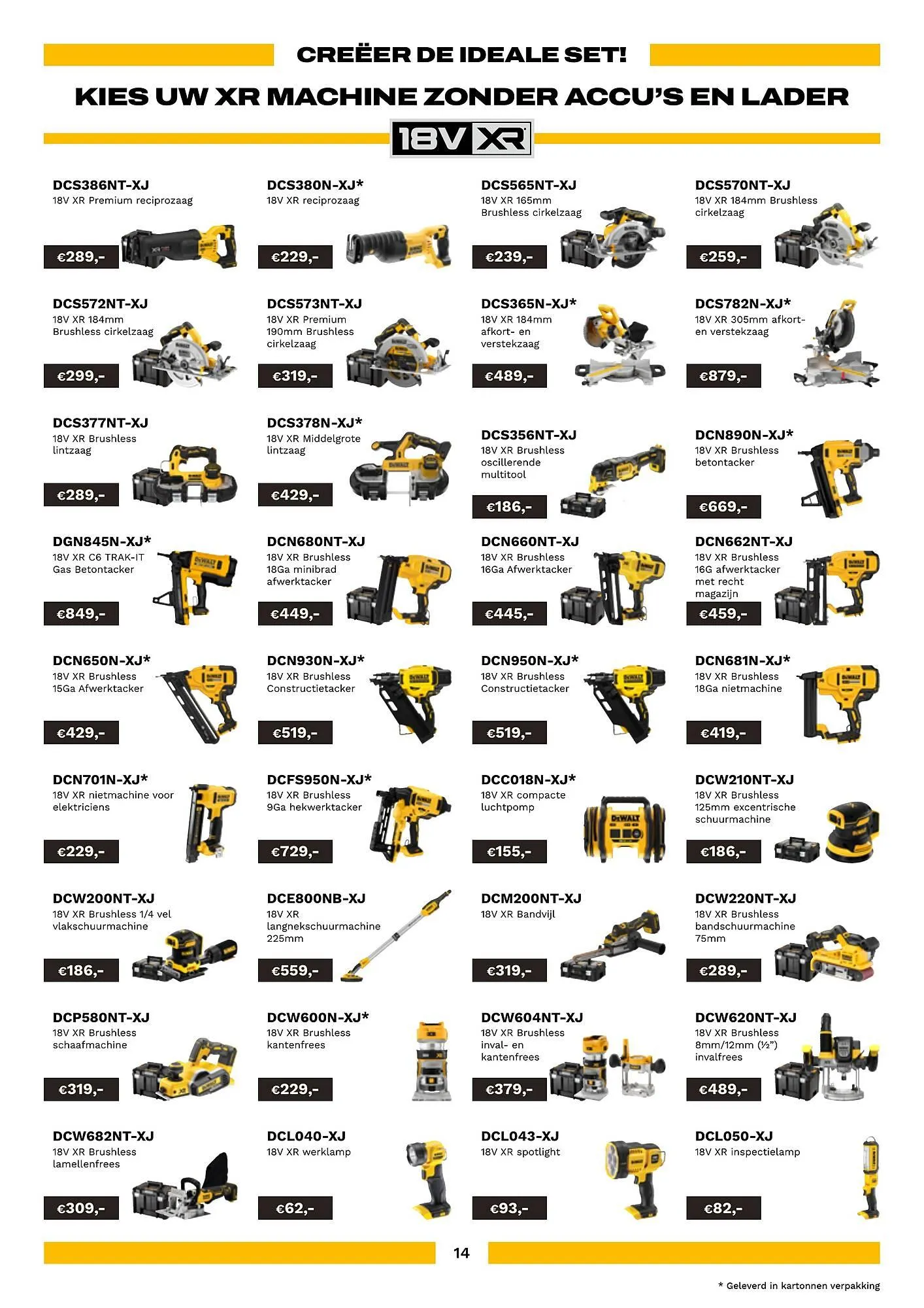 DeWALT folder van 1 februari tot 31 mei 2026 - folder pagina 14