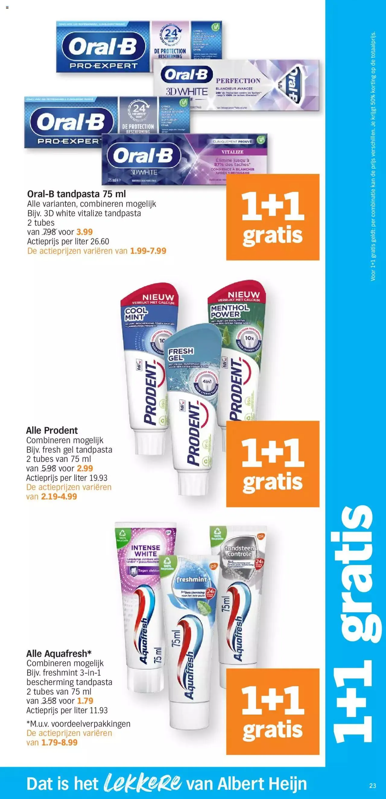 Albert Heijn folder week / de la semaine 37 van 17 september tot 31 december 2023 - folder pagina 23