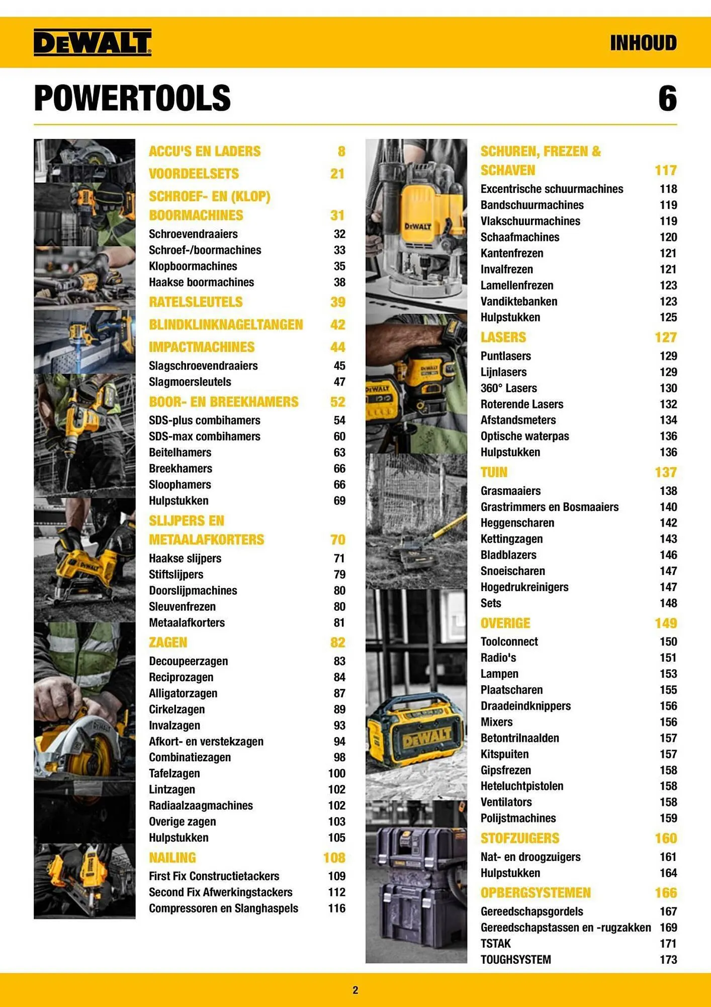 DeWALT folder van 18 maart tot 31 december 2024 - folder pagina 2