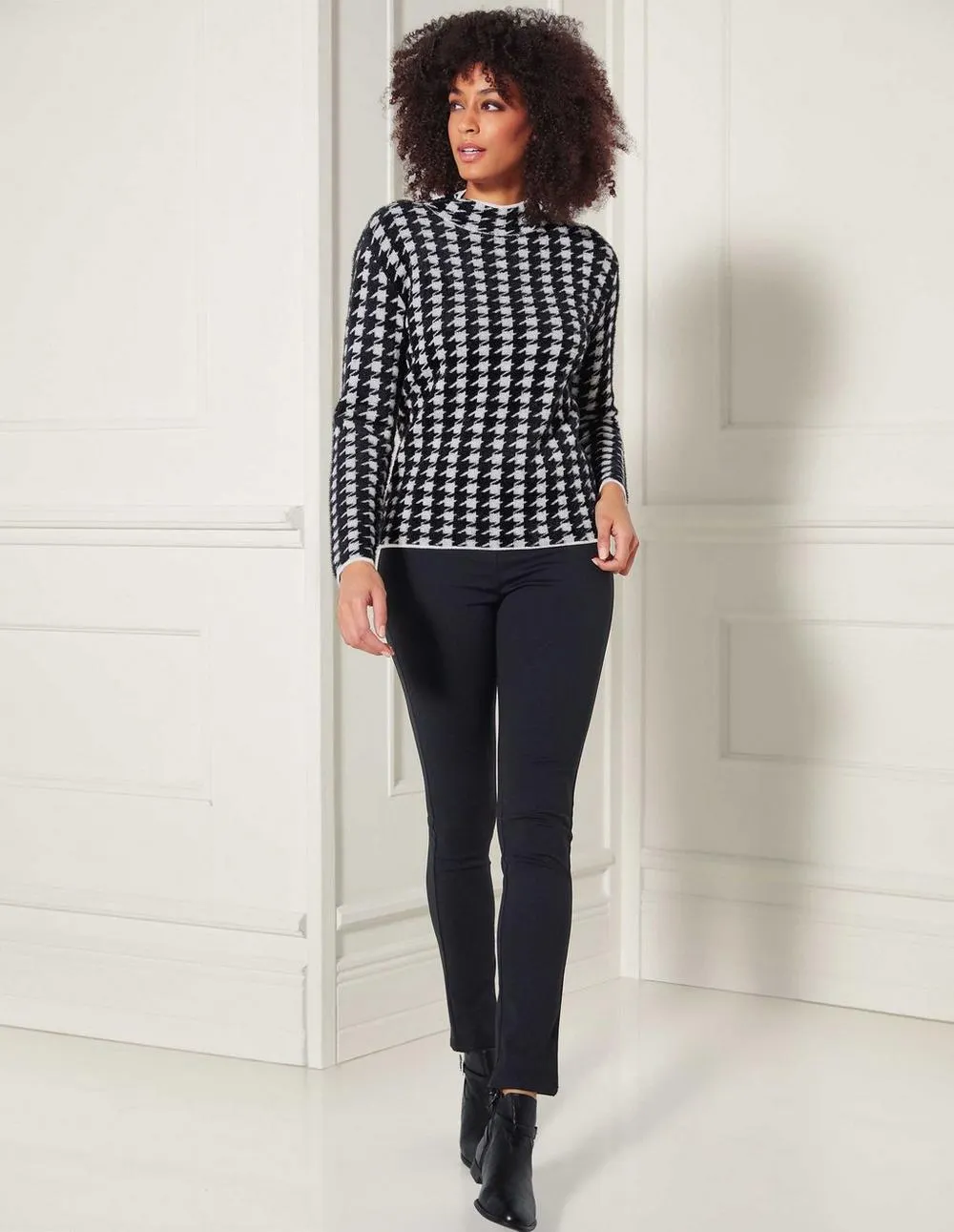 Slanke jersey slip-on legging