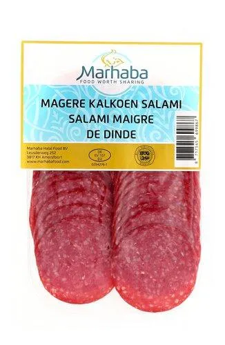 salami dinde maigre halal