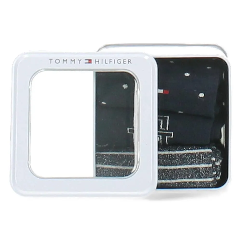 cadeaubox blauwe kousen 3 paar