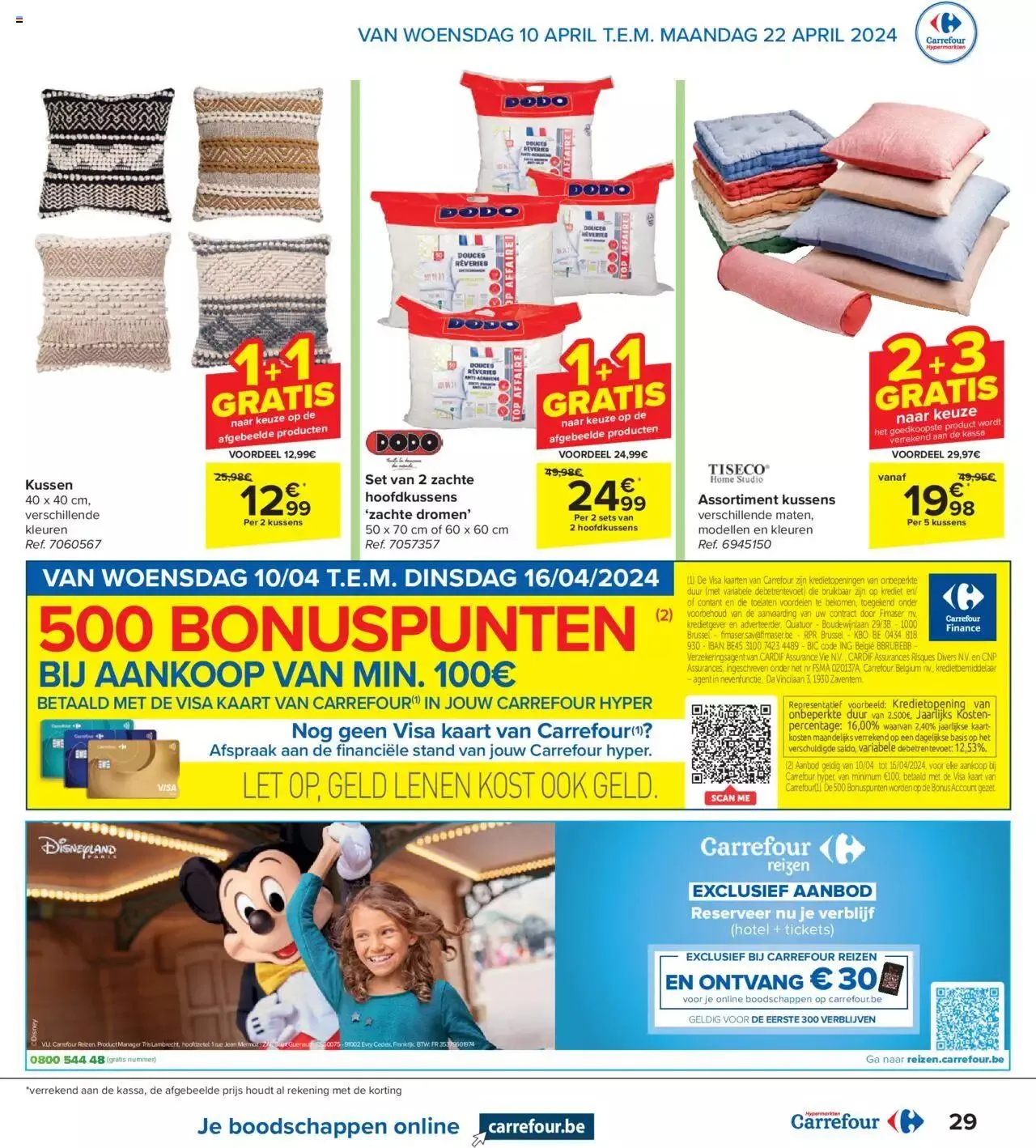 Carrefour folder week 15/16 van 22 april tot 31 december 2024 - folder pagina 29