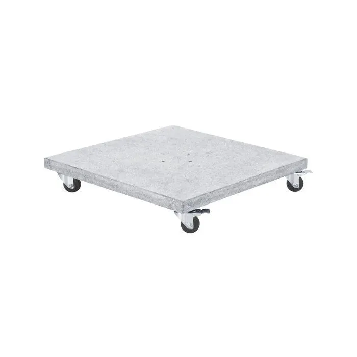 Palermo parasolvoet met wielen