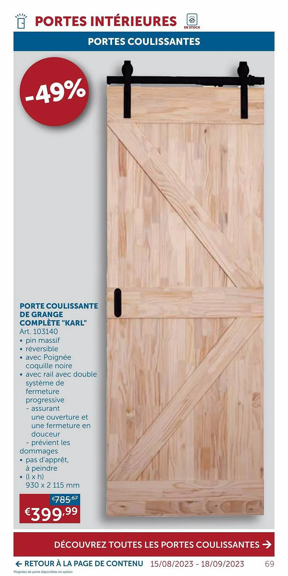 Zelfbouwmarkt folder van 19 september tot 16 oktober 2023 - folder pagina 69