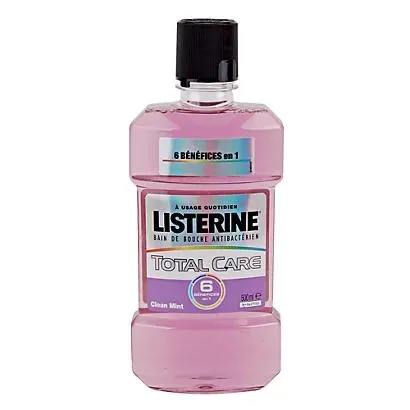 Mondwater Listérine Total Care, fles van 500 ml