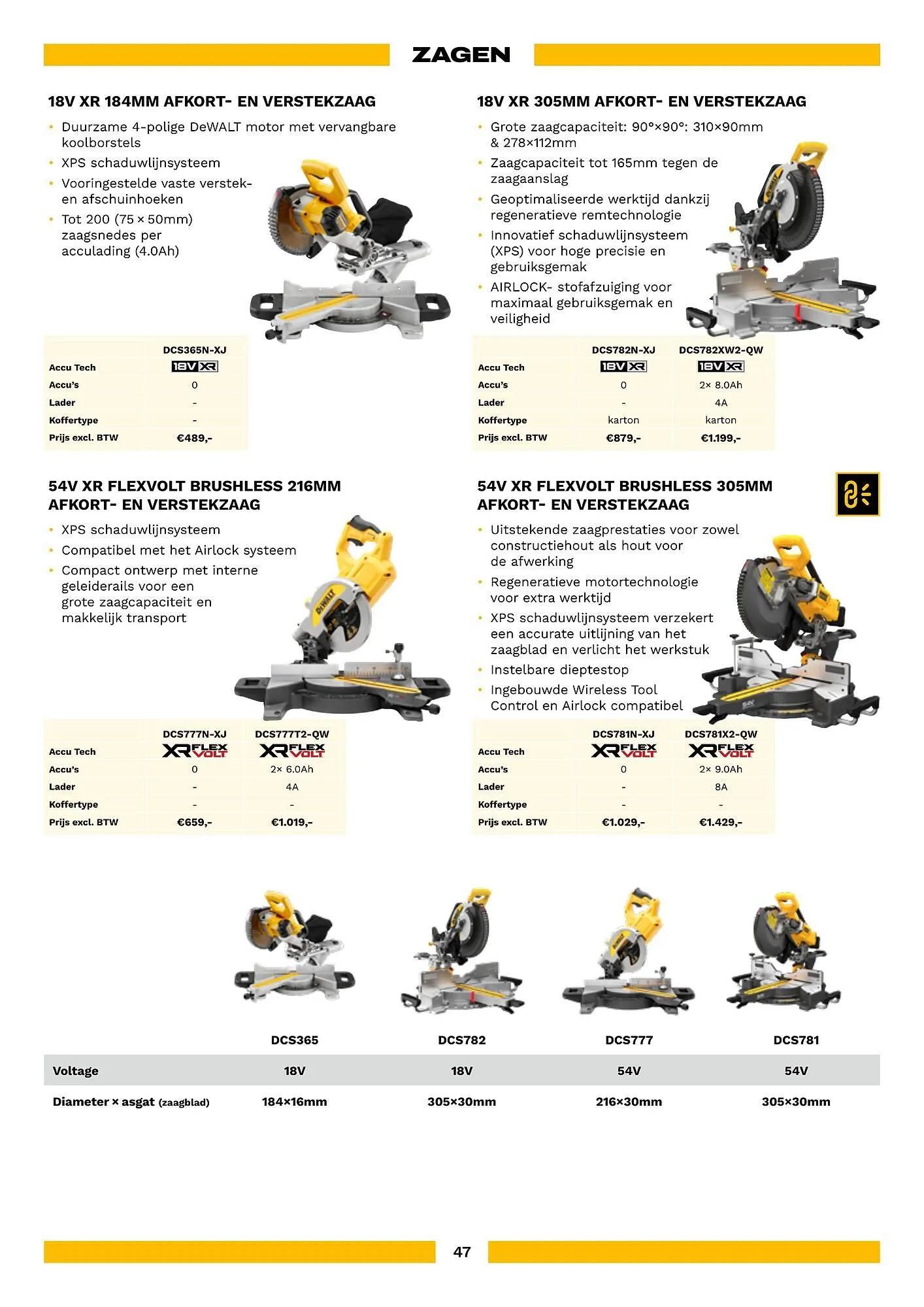 DeWALT folder van 1 februari tot 31 mei 2026 - folder pagina 47