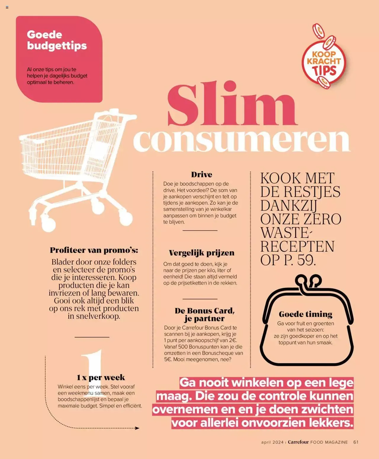 Carrefour Food Magazine van 1 mei tot 31 december 2024 - folder pagina 61