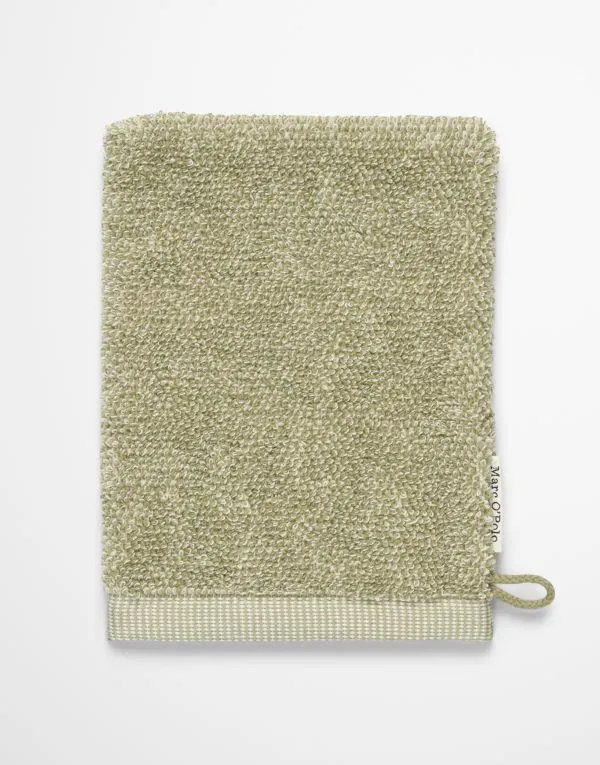 Marc O'Polo Timeless melange Mosgroen Washand