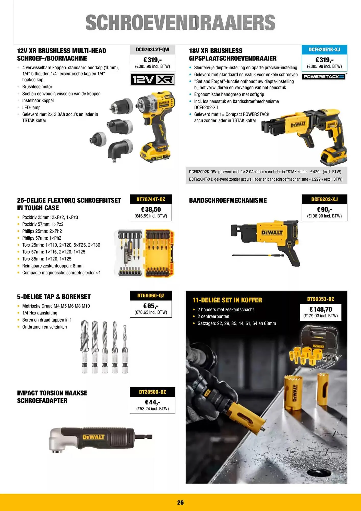 DeWALT folder van 3 februari tot 31 augustus 2025 - folder pagina 26