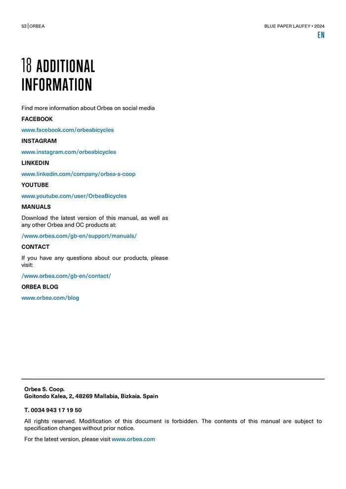 BLUE PAPER LAUFEY 2024 van 25 oktober tot 25 oktober 2024 - folder pagina 53