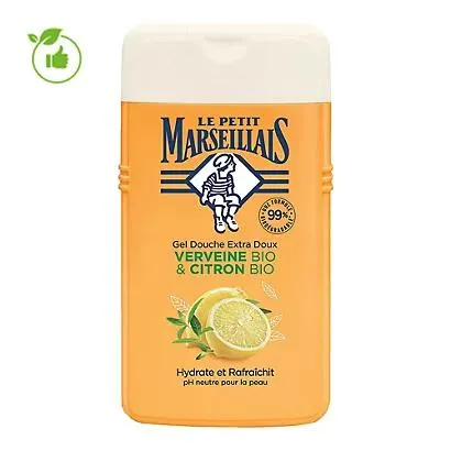 Douchecrème Le Petit Marseillais ijzerkruid/citroen 250 ml