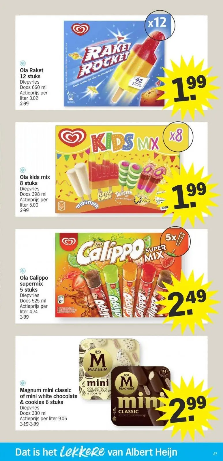 Albert Heijn folder tot 28.04.2024 van 21 april tot 28 april 2024 - folder pagina 27
