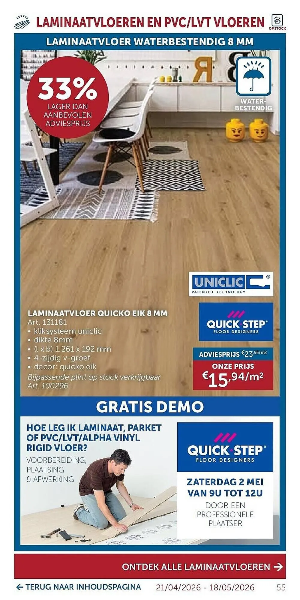 Zelfbouwmarkt folder van 21 april tot 18 mei 2026 - folder pagina 55