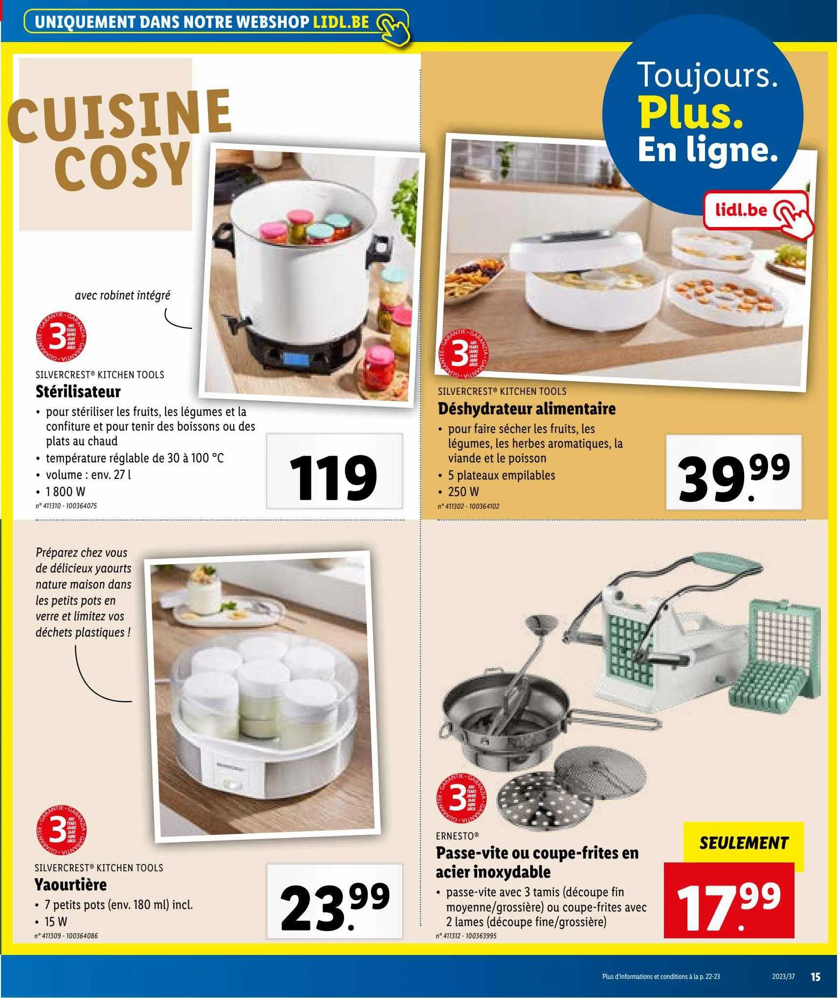 Lidl Folder (FR) van 11 september tot 11 september 2023 - folder pagina 25