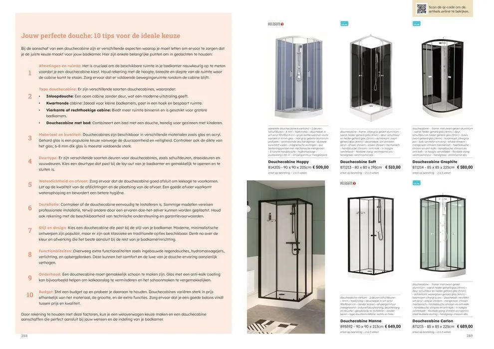 Badkamercatalogus van 10 juli tot 31 december 2024 - folder pagina 145