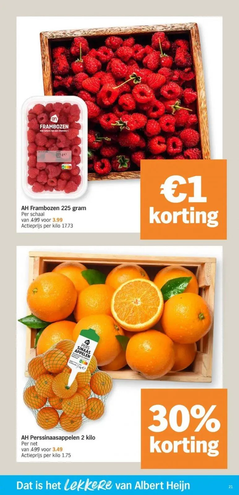 Albert Heijn folder tot 28.04.2024 van 21 april tot 28 april 2024 - folder pagina 21
