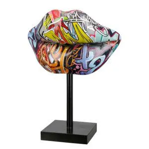 Sculptuur Kiss Street Art