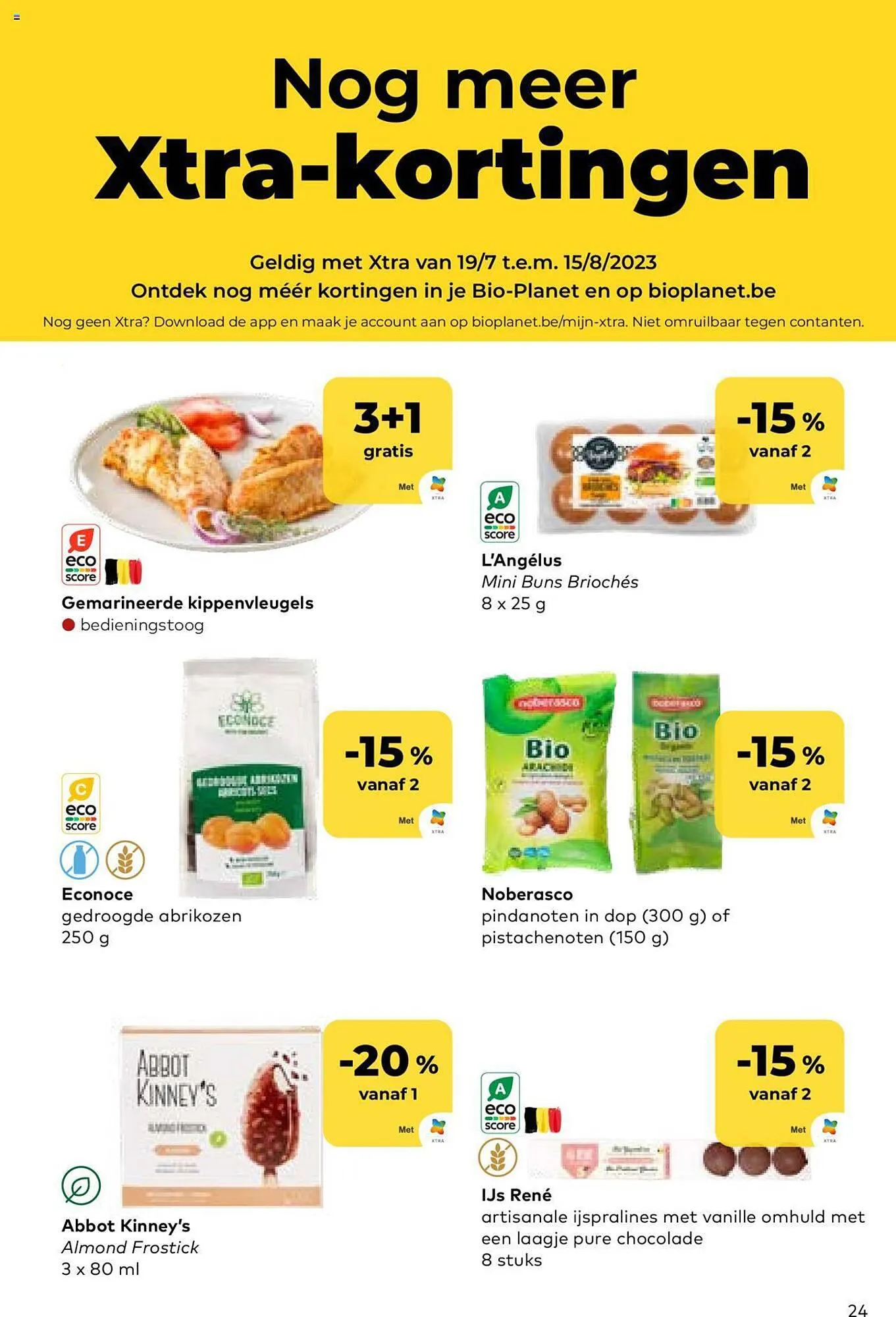 Bio Planet Folder van 20 juli tot 20 juli 2023 - folder pagina 24