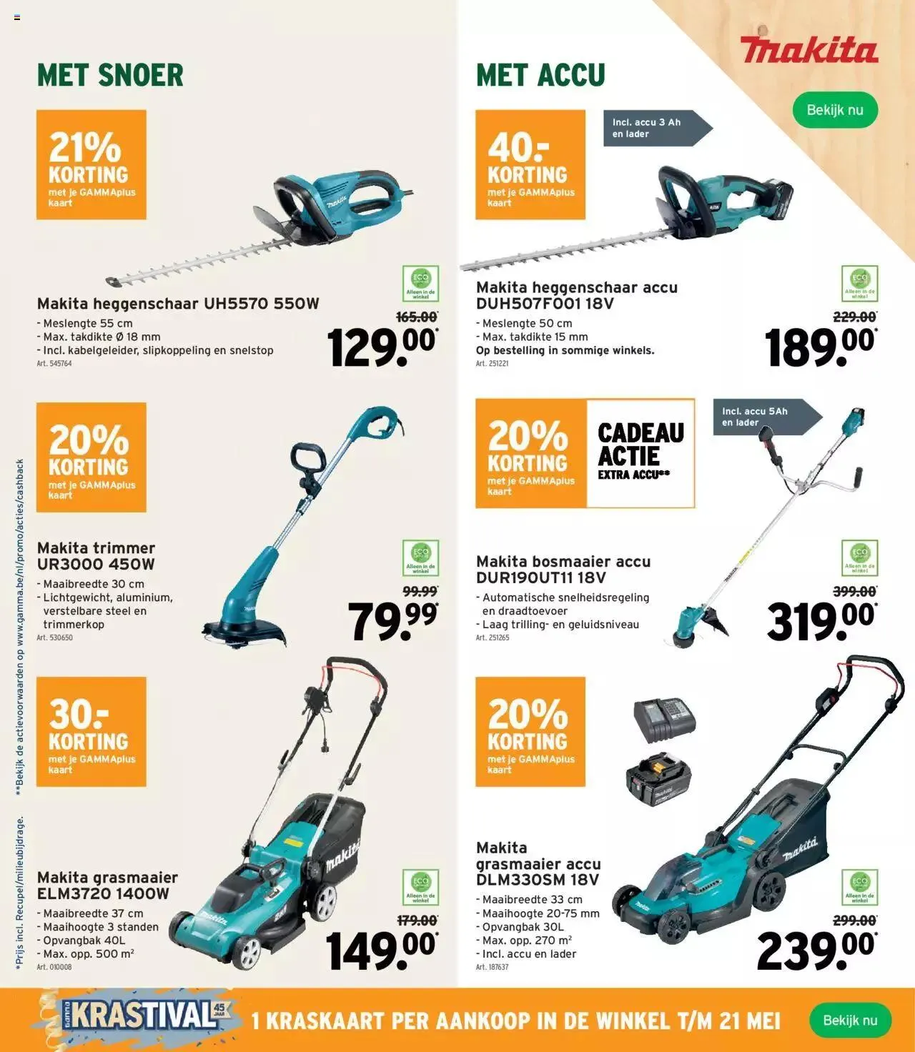 GAMMA folder van 7 mei tot 31 december 2024 - folder pagina 13