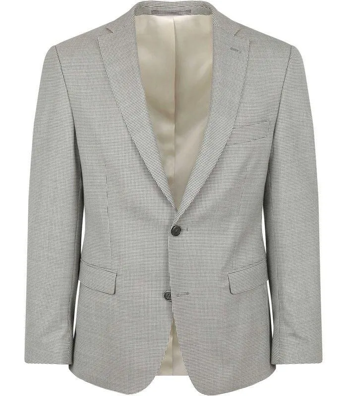 Prestige Colbert Marzotto Wol Grijs