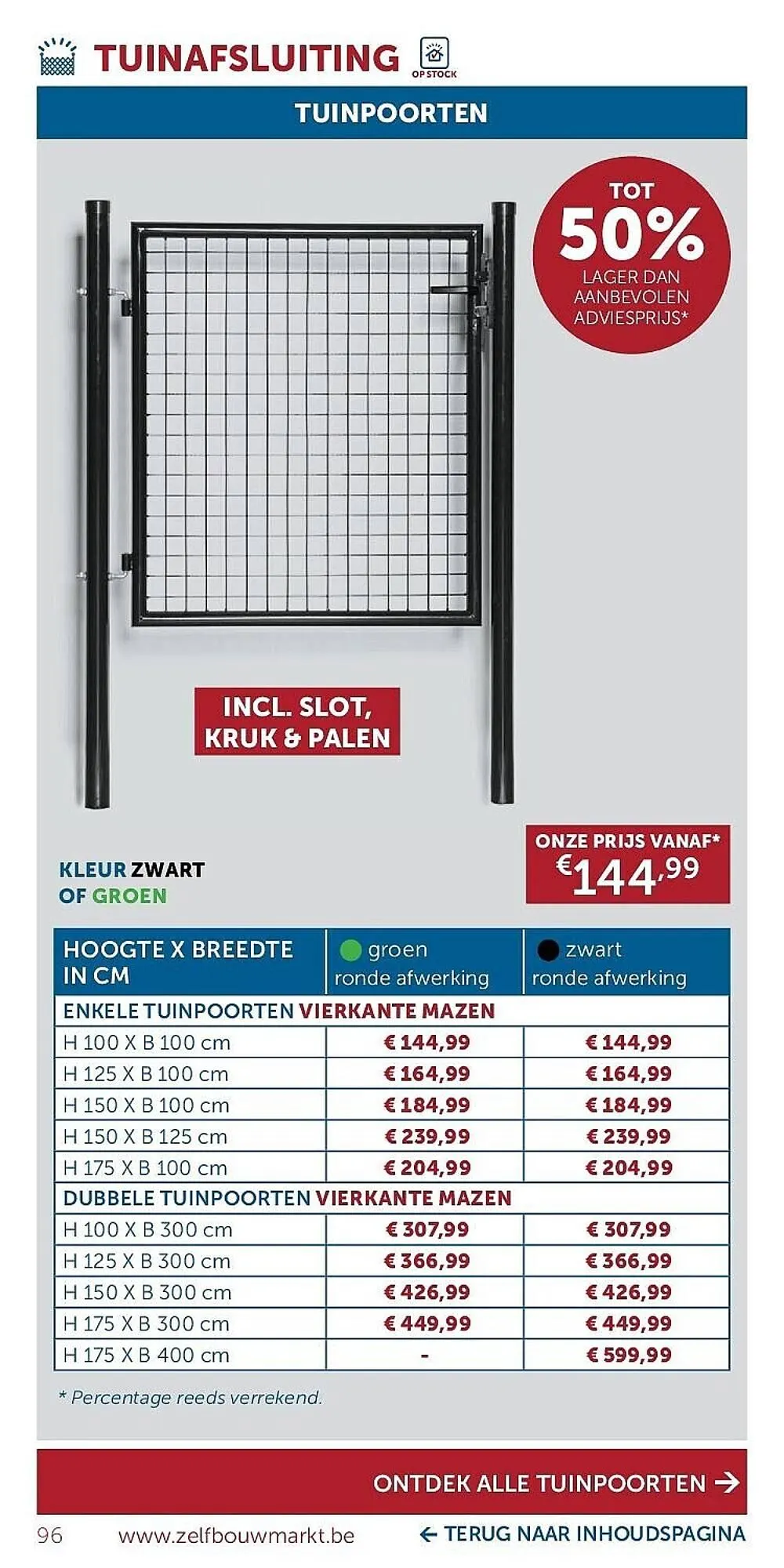 Zelfbouwmarkt folder van 24 maart tot 20 april 2026 - folder pagina 96