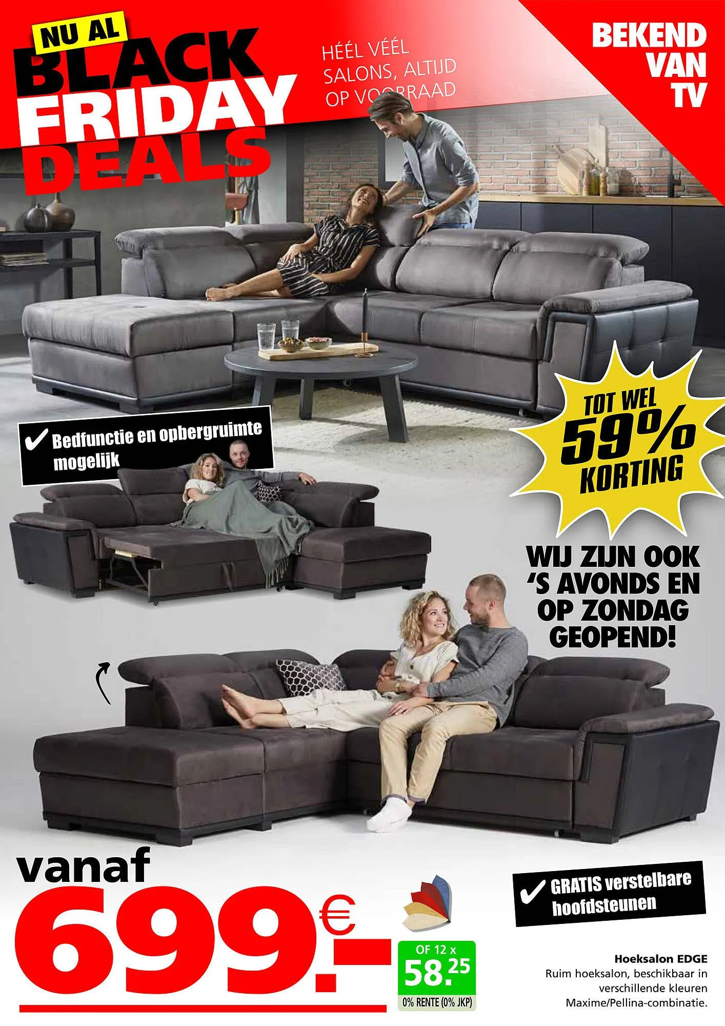Seats And Sofas Folder van 31 oktober tot 25 november 2023 - folder pagina 21