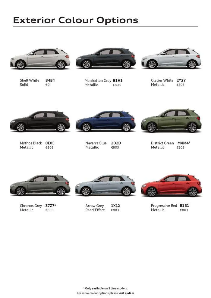Audi A1 2024 van 9 april tot 9 april 2025 - folder pagina 5