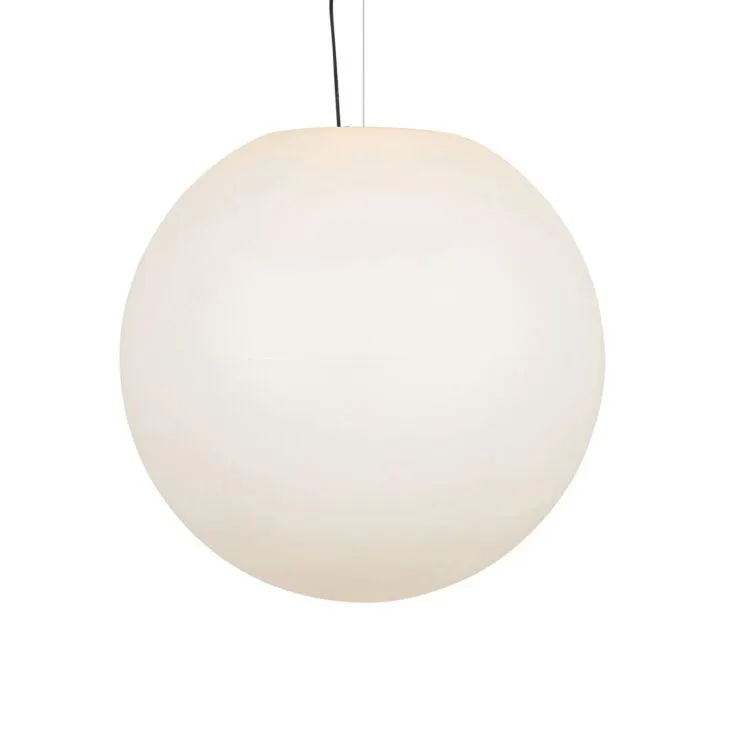 Moderne buiten hanglamp wit 77 cm IP65 - Nura