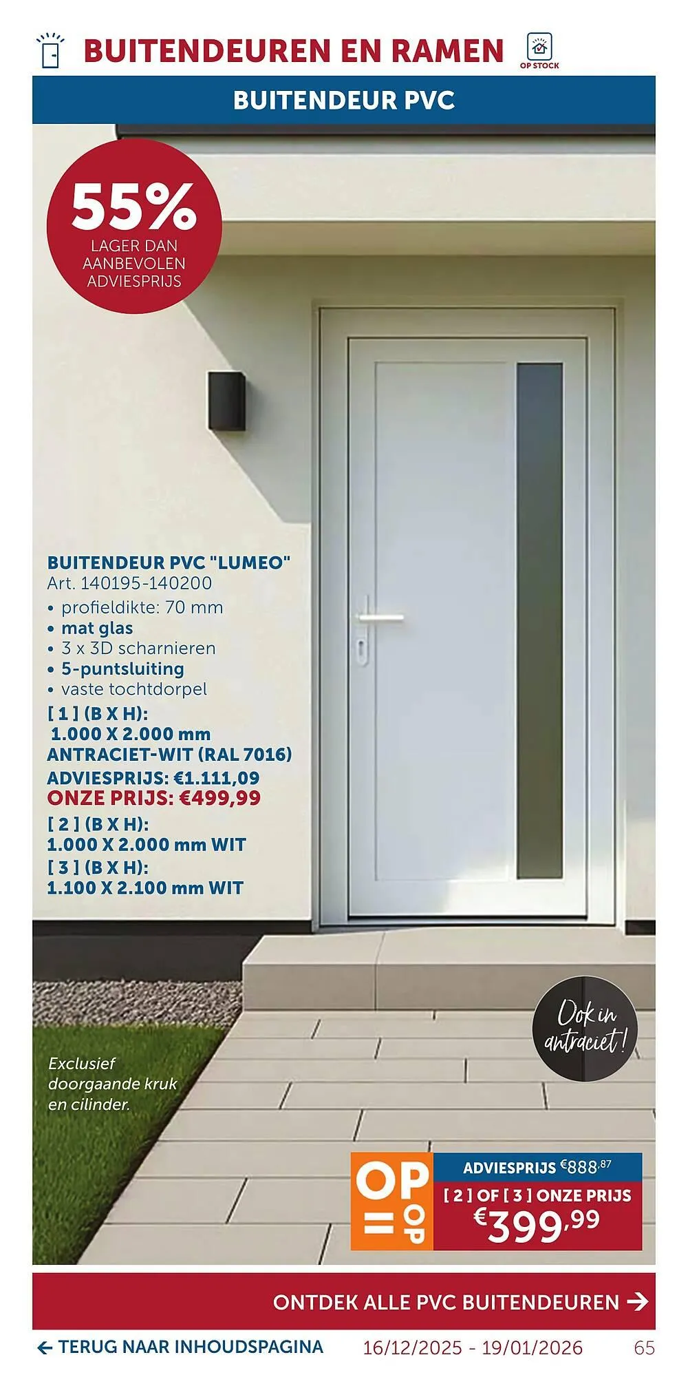 Zelfbouwmarkt folder van 15 december tot 19 januari 2026 - folder pagina 65