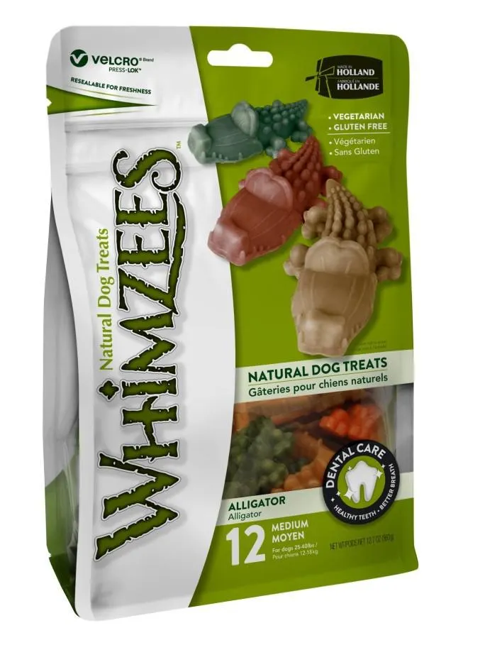 WHIMZEES KROKODIL 12ST - M - 8,7CM