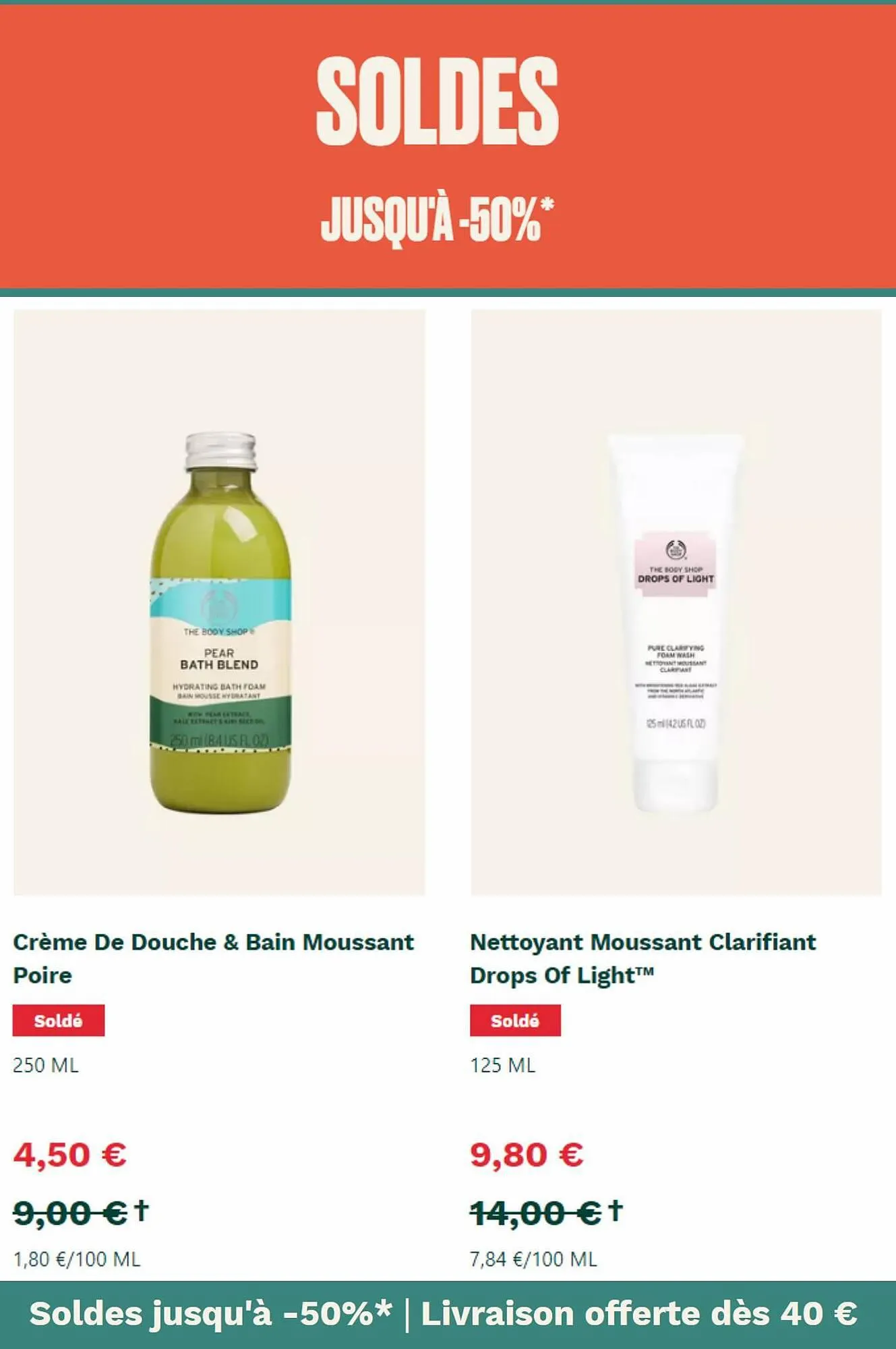 The Body Shop folder van 5 juli tot 13 juli 2023 - folder pagina 2