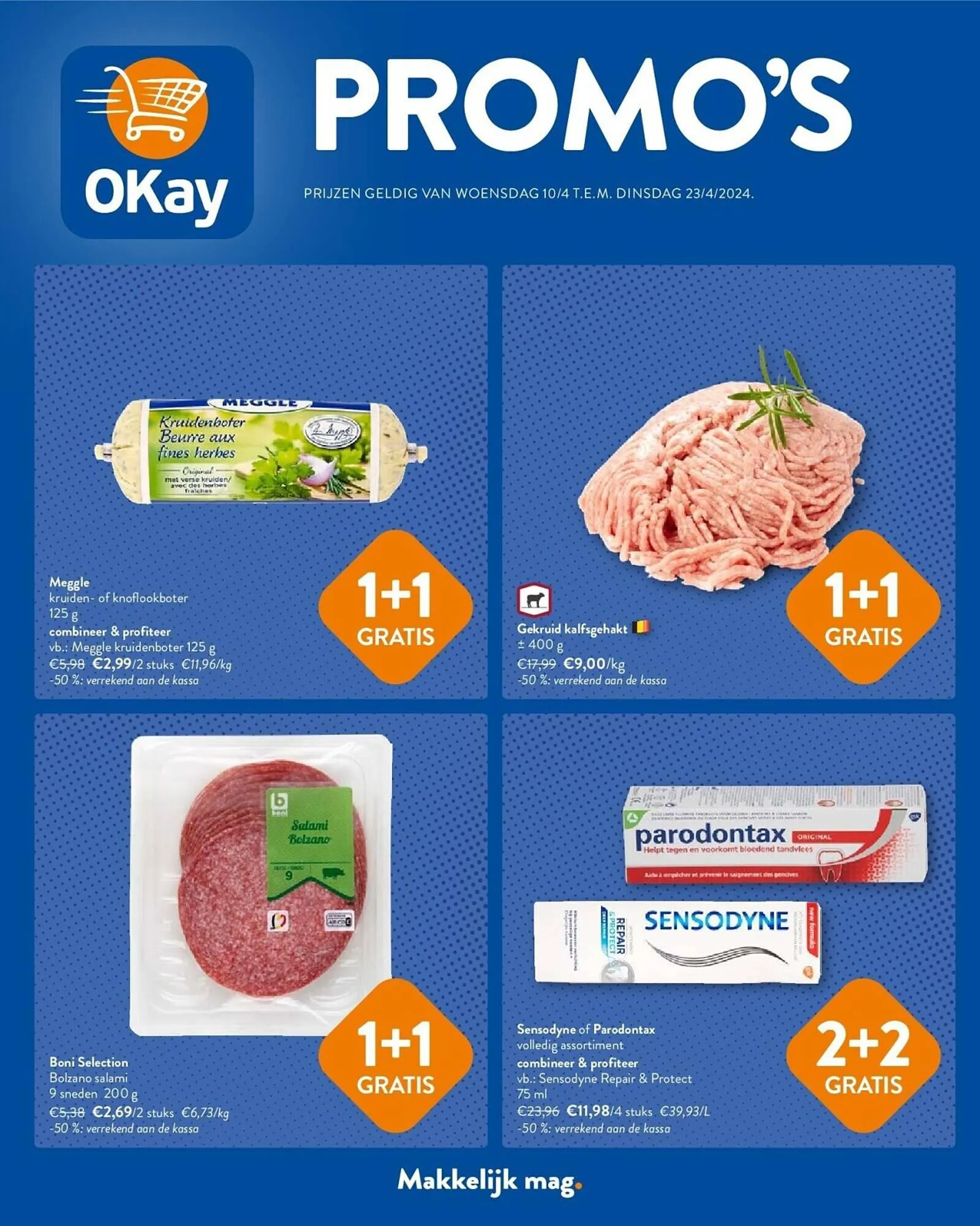 OKay folder van 10 april tot 23 april 2024 - folder pagina