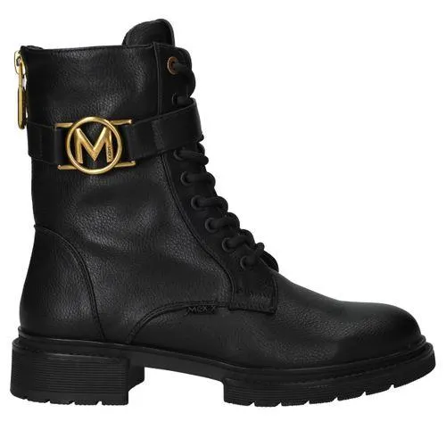 Mexx Kimberly Glad Veterboots Zwart Dames