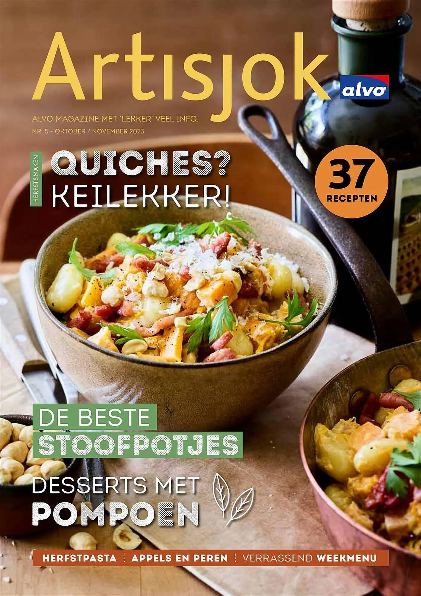 Alvo folder van 21 september tot 30 november 2023 - folder pagina 1