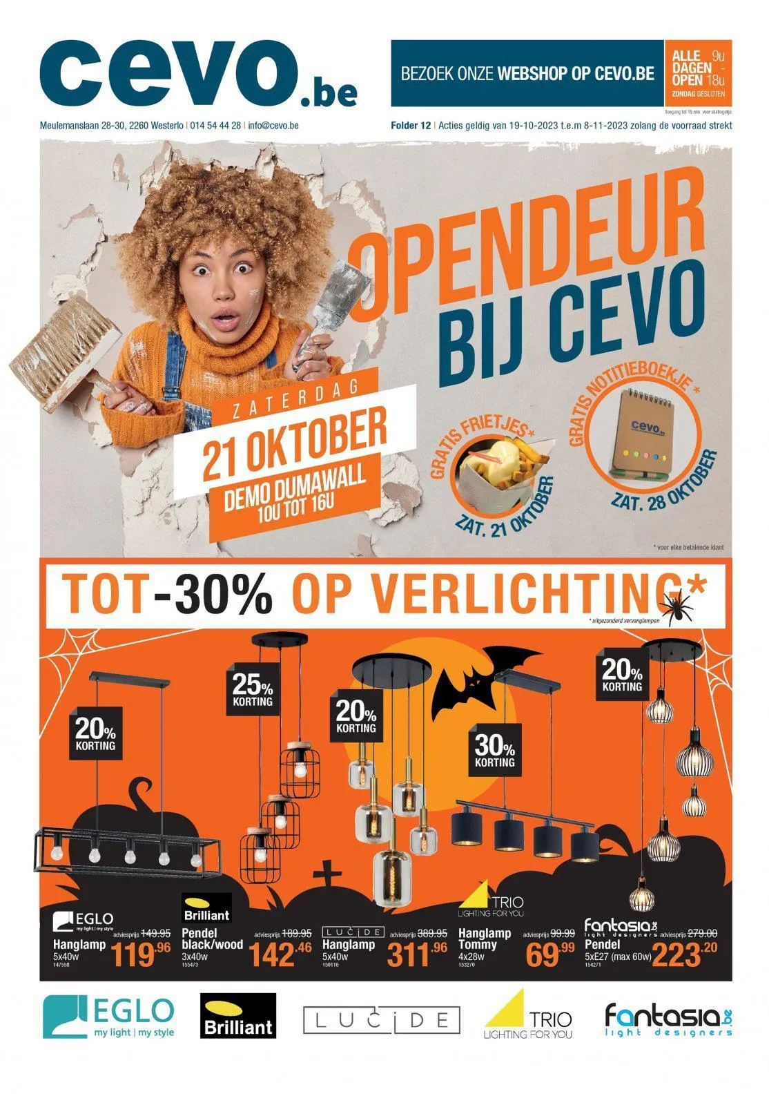 Cevo folder tot 11.11.2023 van 9 november tot 11 november 2023 - folder pagina 1