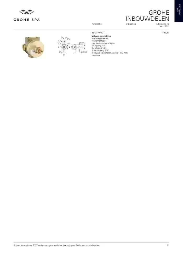 Catalogus 2025 van 17 januari tot 17 januari 2026 - folder pagina 71