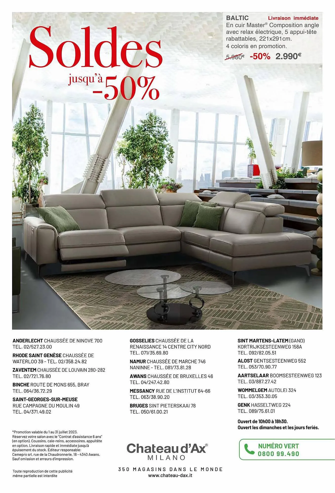 Chateau d'Ax folder van 5 juli tot 31 juli 2023 - folder pagina 8