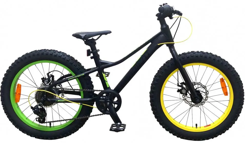 Volare Gradient-S 20 Inch 28 cm Jongens 6V Schijfrem Zwart/Groen