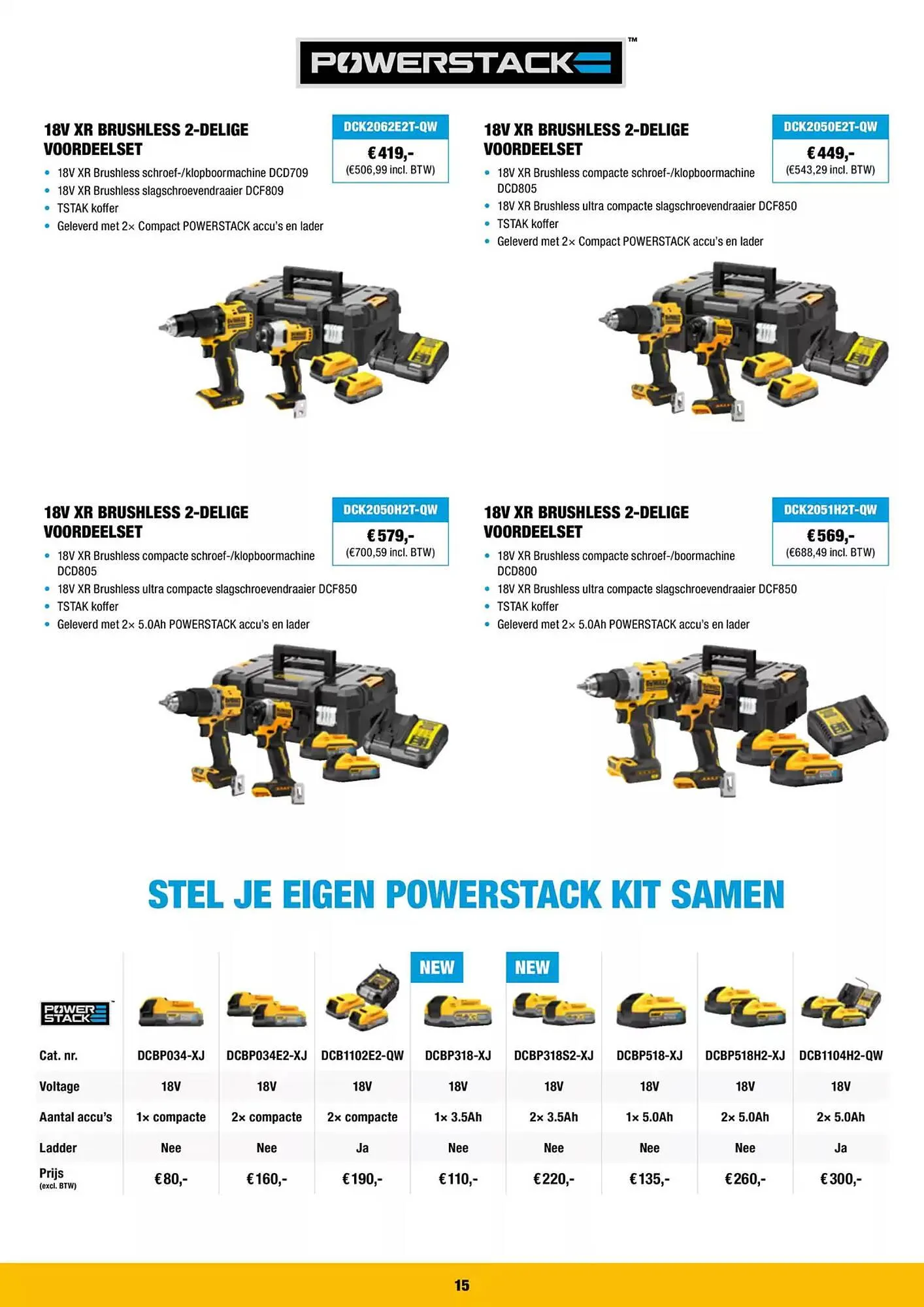 DeWALT folder van 3 februari tot 31 augustus 2025 - folder pagina 15