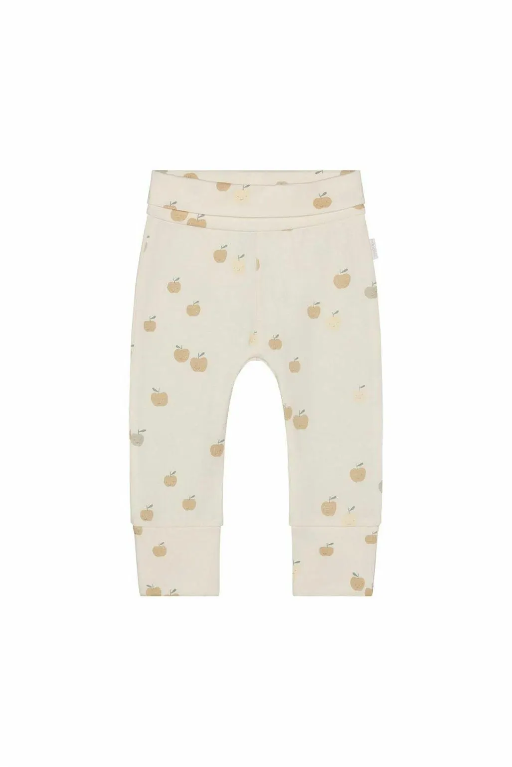 Broek slim fit all over print - Egret