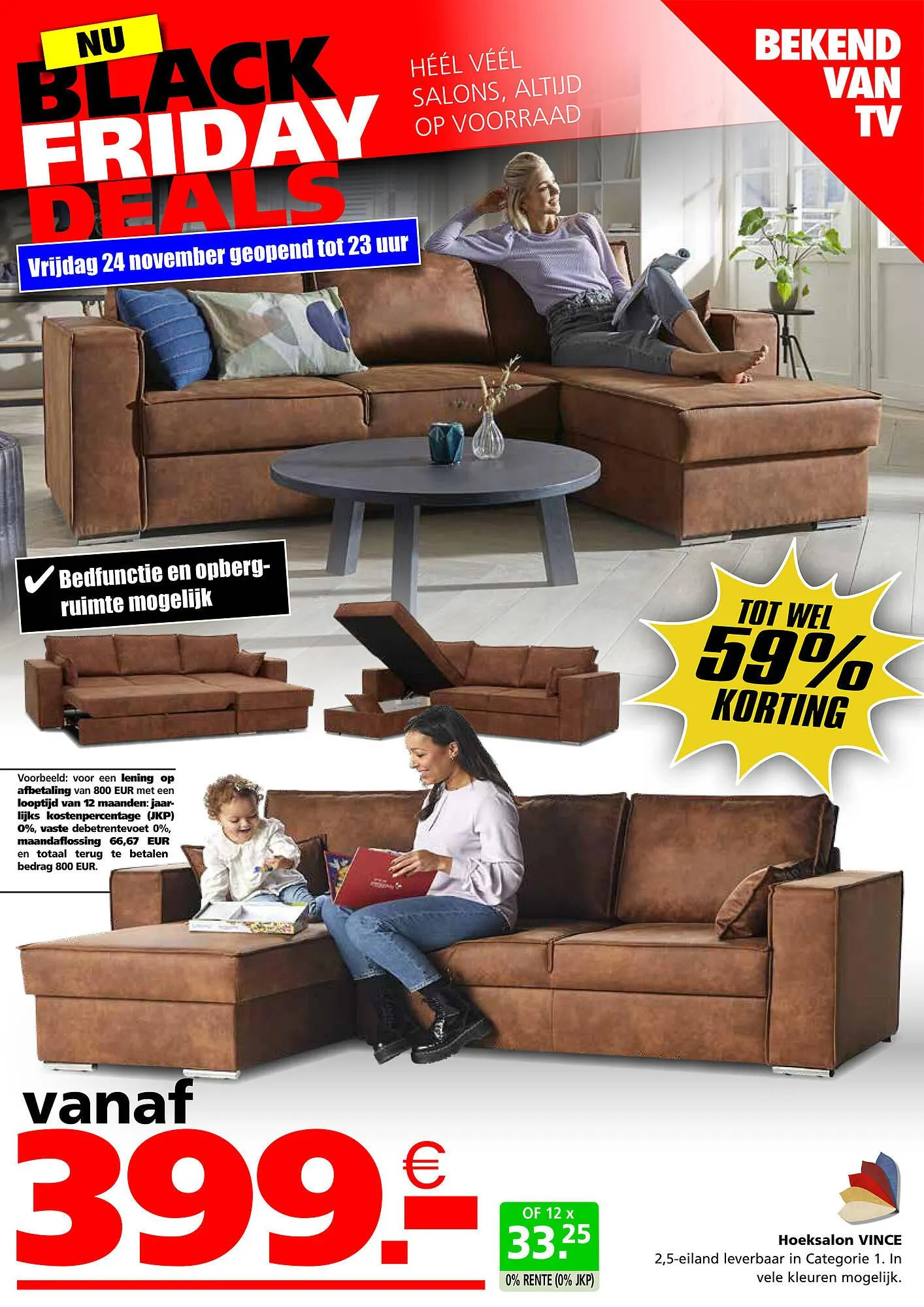 Seats And Sofas Folder van 20 november tot 24 november 2023 - folder pagina 2