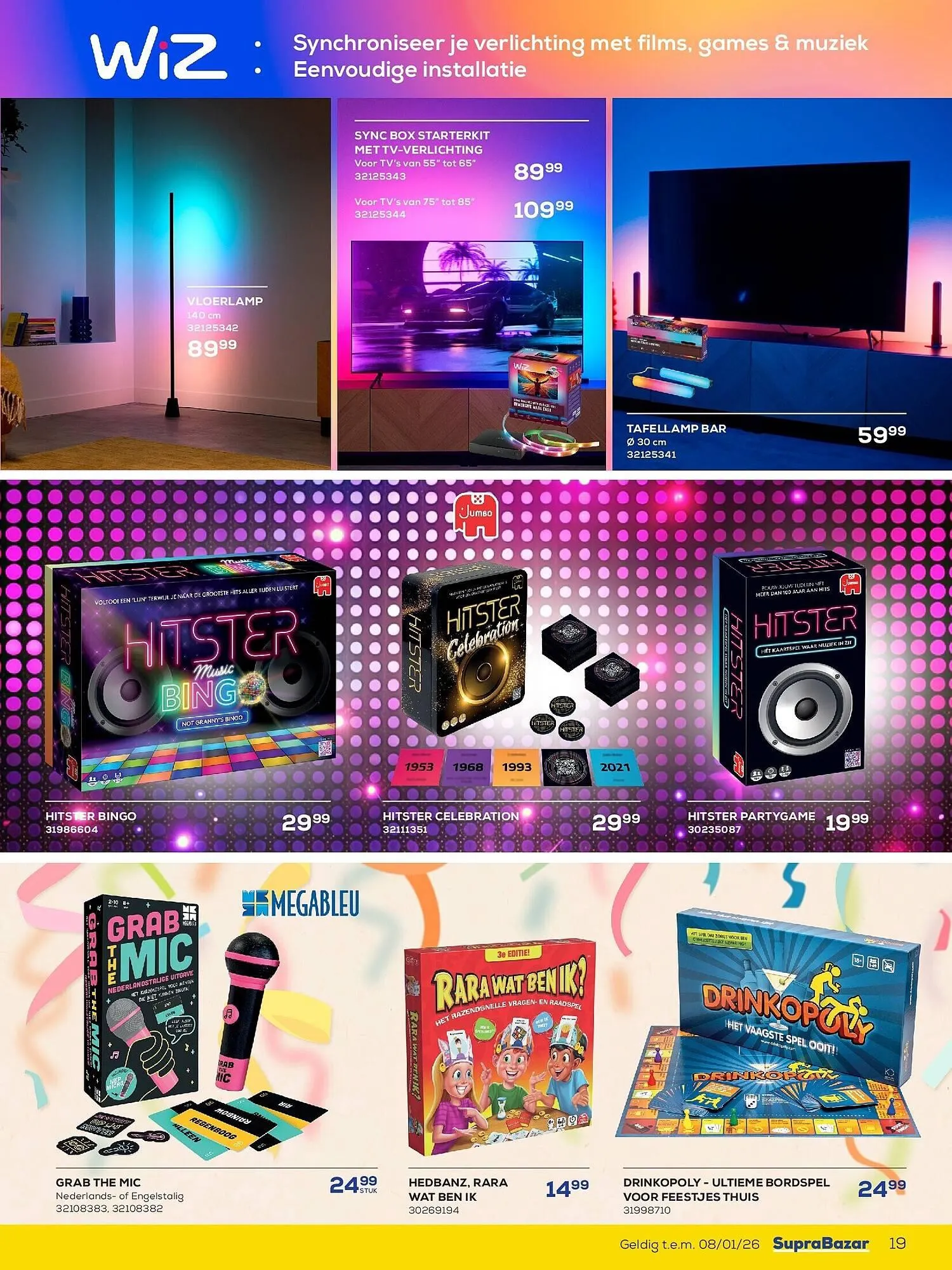 Supra Bazar folder van 28 november tot 8 januari 2026 - folder pagina 19
