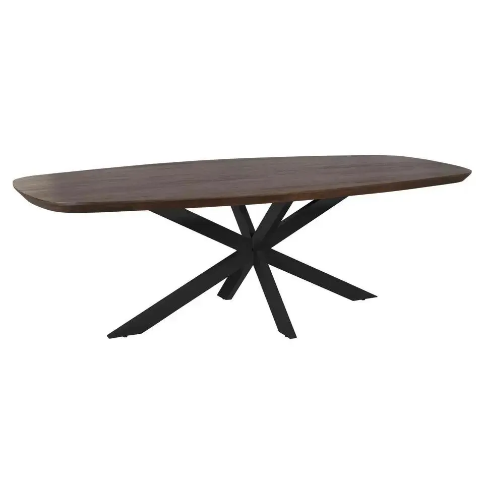Starfurn - Eettafel Madison - Zwart - 110x240x76 cm