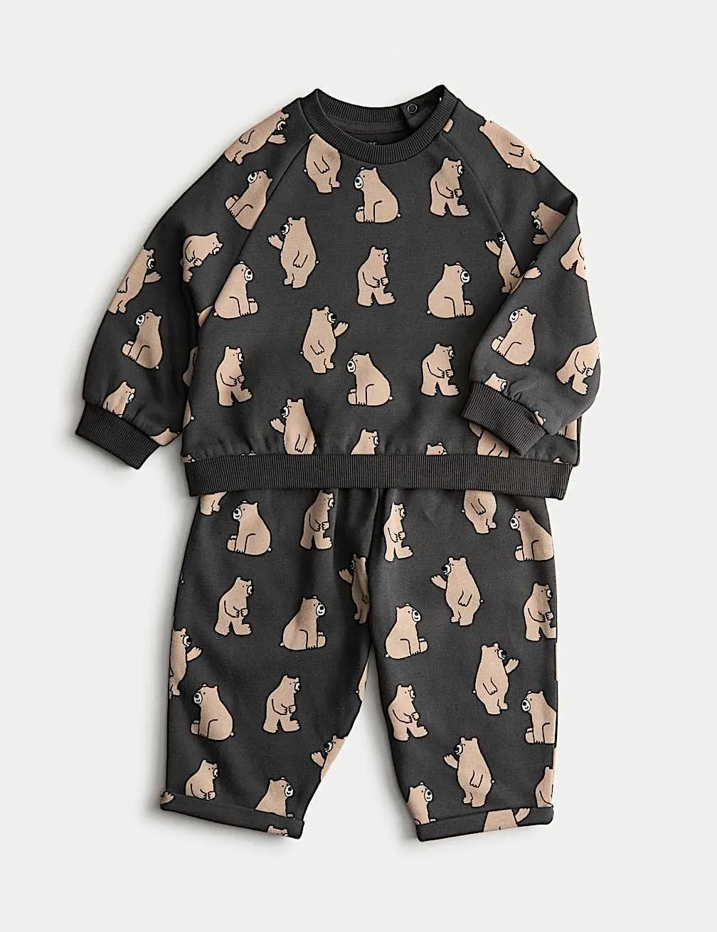 2pc Bear Joggers Outfit (0-3 Yrs)