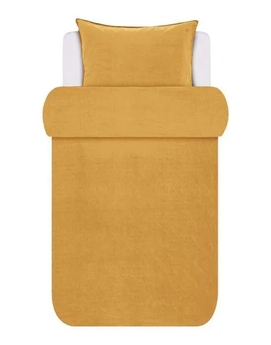 Marc O'Polo Senja Golden yellow Dekbedovertrekset 140 x 220 cm