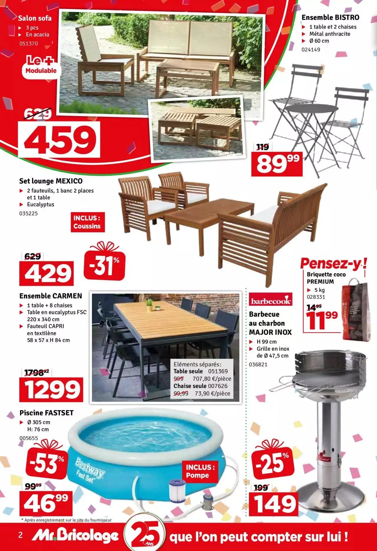 Mr Bricolage folder / publicité van 21 april tot 31 december 2024 - folder pagina 2