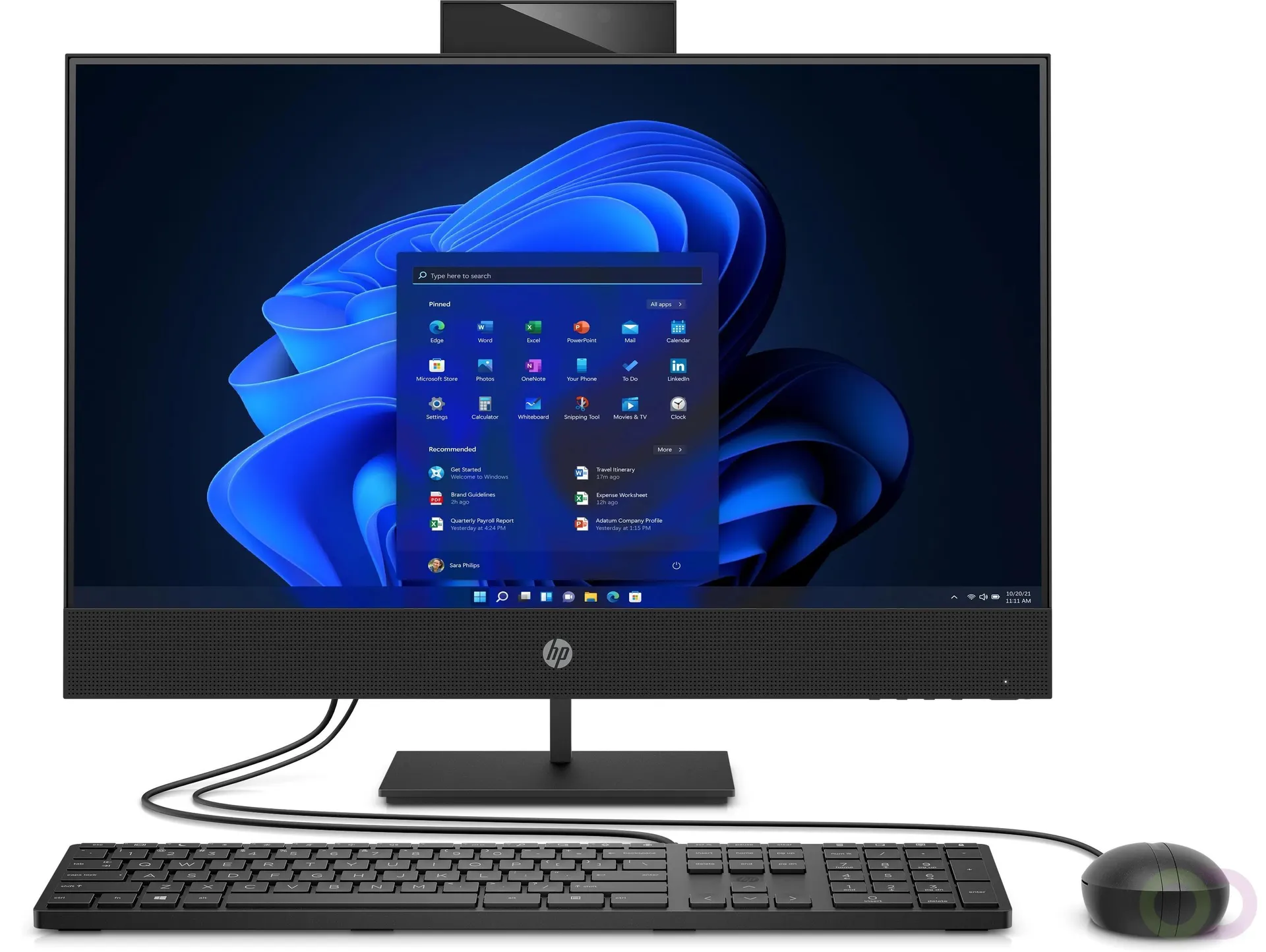 HP ProOne 440 G6 Intel® Core™ i5 60,5 cm (23.8") 1920 x 1080 Pixels 8 GB DDR4-SDRAM 256 GB SSD Alles-in-één-pc Windows 10 Pro Wi