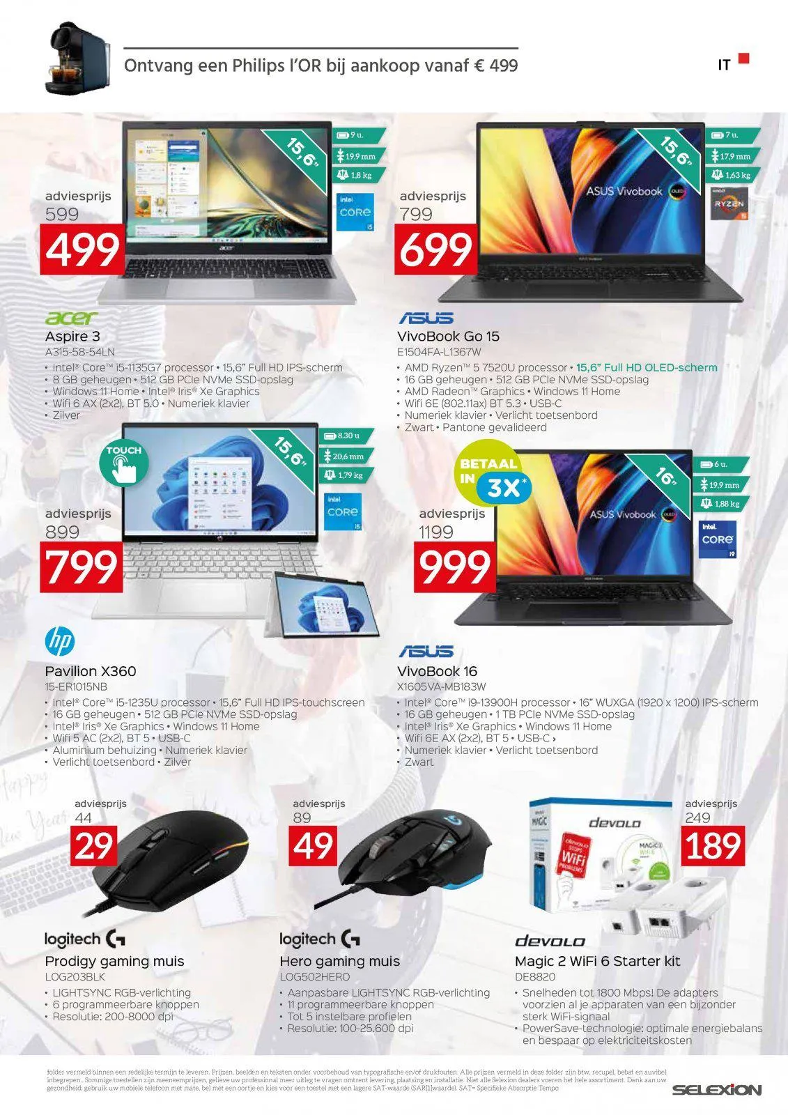 Selexion folder tot 01.01.2024 van 11 december tot 1 januari 2024 - folder pagina 3